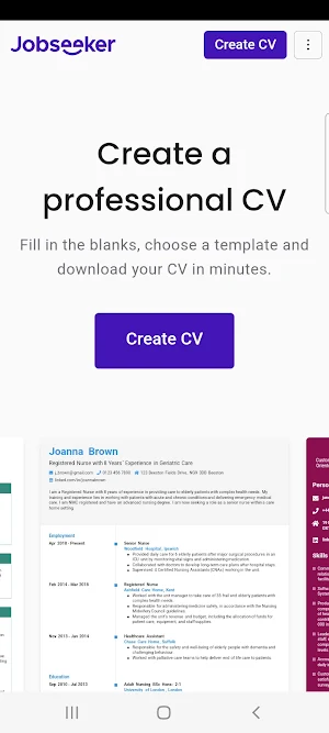 cv Screenshot 1
