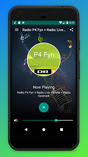 DR Radio P4 Fyn App DK Online Screenshot 0