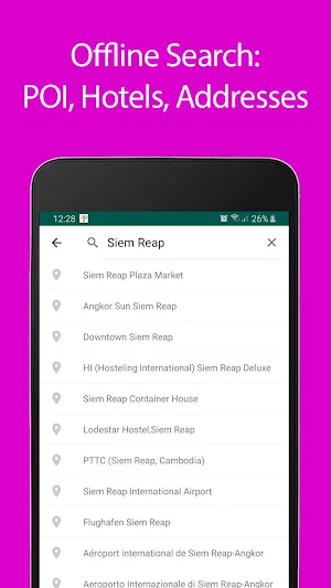 Siem Reap Offline Map and Travel Guide Screenshot 2