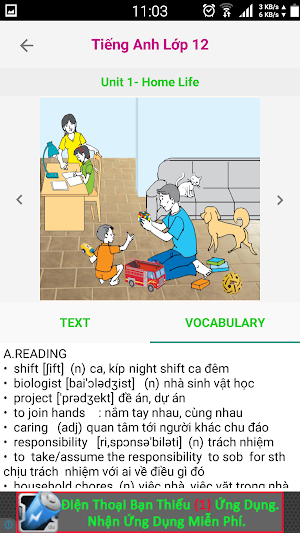 Tieng Anh Lop 12 - English 12 Screenshot 1