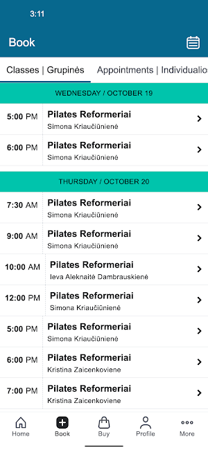 Pilates house - Lithuania Screenshot 1