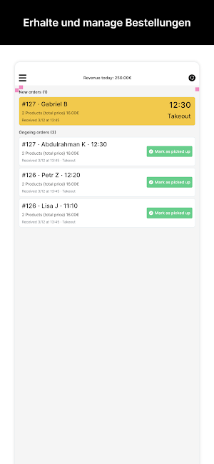 Bestell Portal Foodamigos Screenshot 0