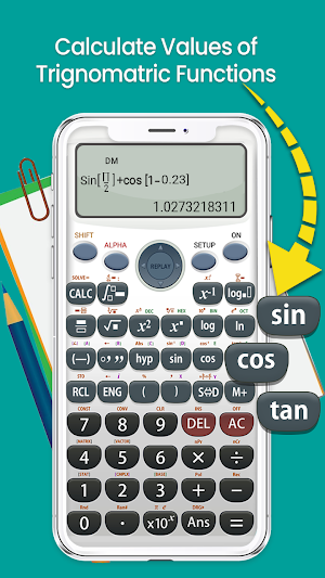 Modern Scientific Calculator Screenshot 0