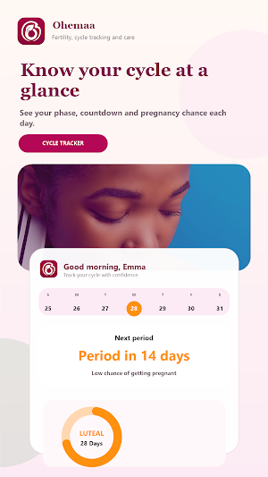 Ohemaa Cycle Tracker Screenshot 3