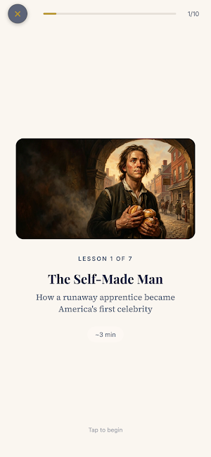 Publius: Learn Like a Founder Screenshot 2