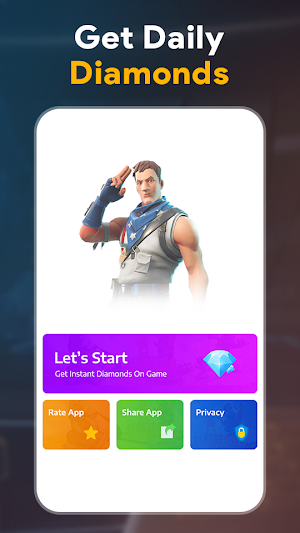 Get Daily Diamond & Skin Tips Screenshot 0