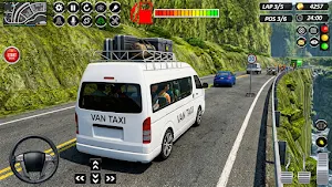 City Van Driving Sim Bus Game Screenshot 2