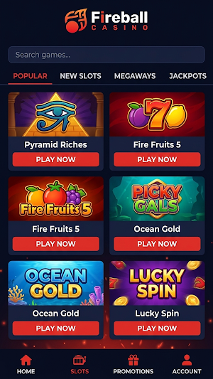 Fireball Screenshot 1