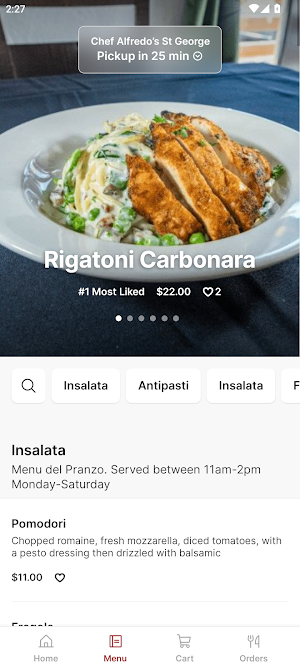 Chef Alfredo's Screenshot 1