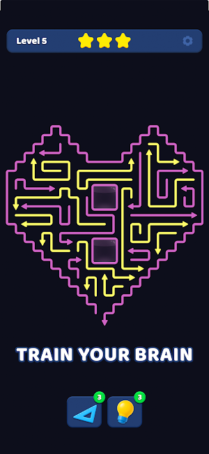 Arrows In: Color Pour Puzzle Screenshot 1