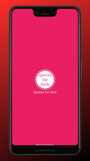 Quotes for Girls Screenshot 0