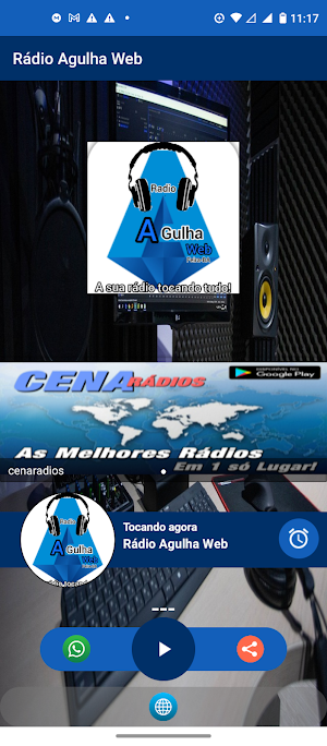 Rádio Agulha Web Screenshot 1