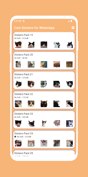 Cats Stickers For WhatsApp Screenshot 3