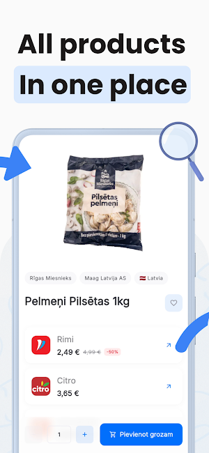 Grocery Deals - Lēta Pārtika Screenshot 1
