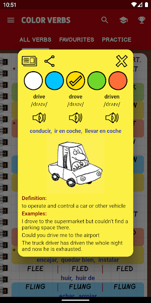 English Irregular Verbs PRO Screenshot 1