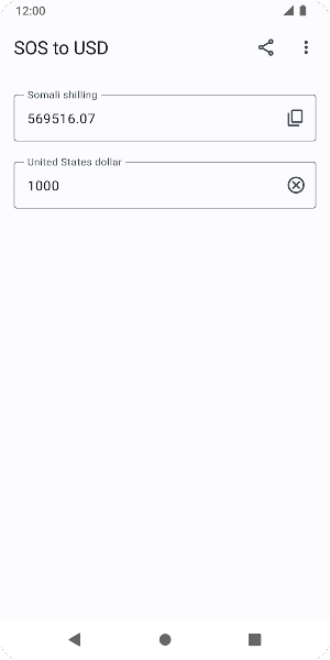 SOS to USD Screenshot 1