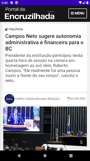 Portal de Encruzilhada Screenshot 1