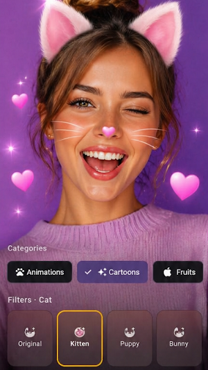 Face filters Screenshot 1