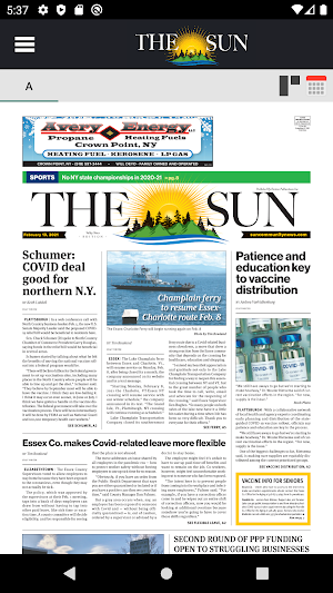 Sun Community News & Printing Screenshot 2