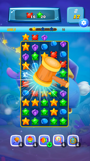 Deep Sea Match 3 Adventure Screenshot 1