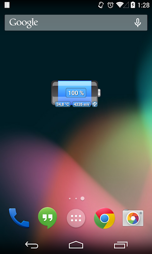 [Battery Theme] Cask Blue Screenshot 0