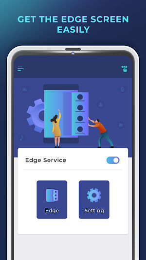 Edge Screen - Edge Gesture & Action Screenshot 1