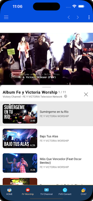 Fe y Victoria Global Screenshot 1