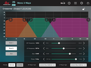 DriveRack VENU360 Control Screenshot 1