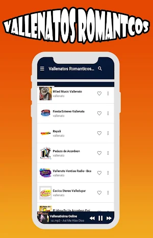 Vallenatos Romanticos Gratis Screenshot 1