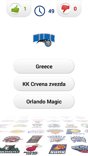 Logo Basketball Quiz Screenshot 1