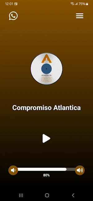 Atlantica FM 89.3 Screenshot 1