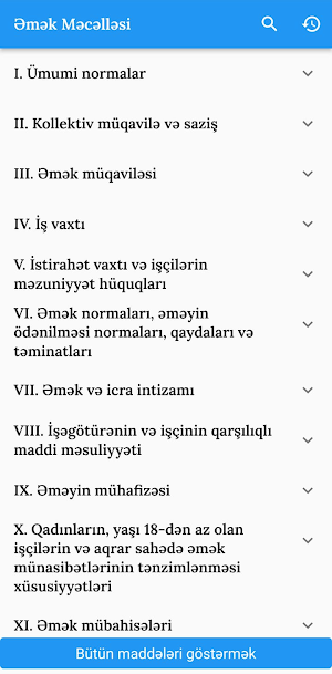 Əmək məcəlləsi - 2022 Screenshot 1