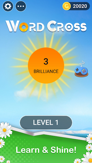 wordcross:brain exercise Screenshot 1
