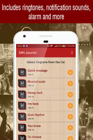 ringtones rock for phone Screenshot 3