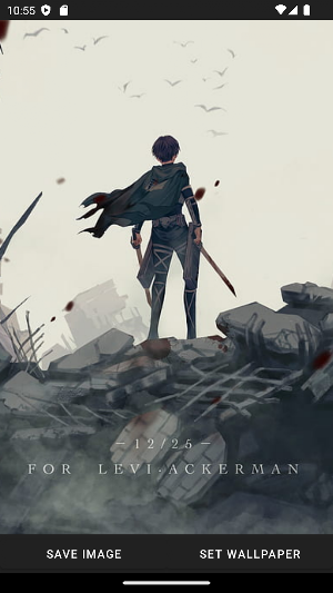 AOT Levi Ackerman Wallpaper screenshot 4