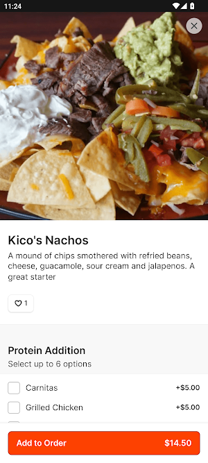 Kico's Méxican Food To Go Screenshot 2