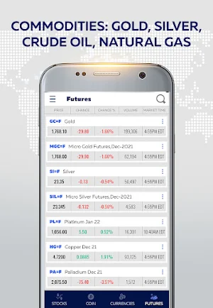 All Finance: Stock Market Coin Currencies Futures Screenshot 3