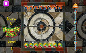 Chroomes VS Fireefoxs Game Screenshot 0