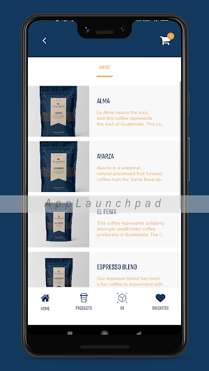 Selah Coffee Screenshot 2