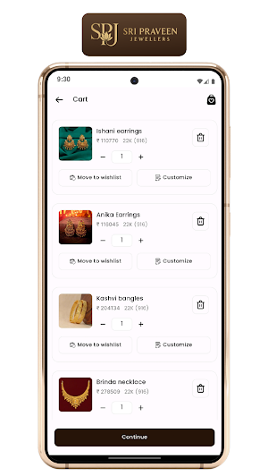 Sri Praveen Jewellers Screenshot 2