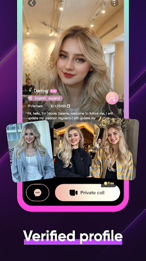 Aa-ha-Video chat & Voice room Screenshot 3