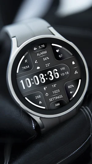 ZKin Watch Symmetrical Gray Screenshot 1