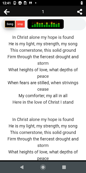 Famous Modern and Ancient hymn Screenshot 2