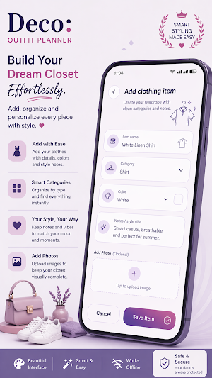 Deco: Outfit Planner Screenshot 3