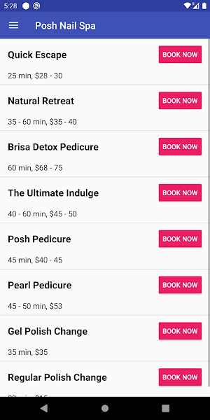 Posh Nail Spa Screenshot 2