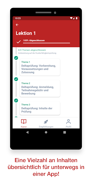 Studierfähigkeit / Studienwahl Screenshot 3