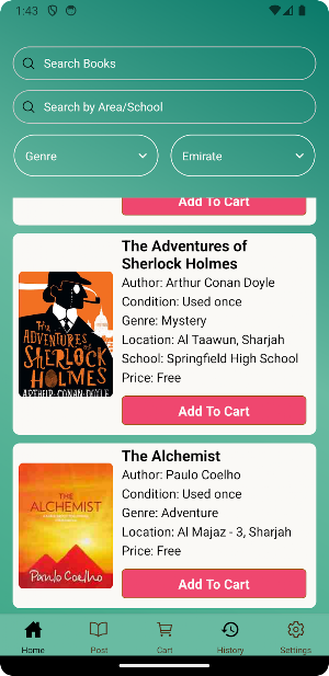 ShareAllBooks Screenshot 0