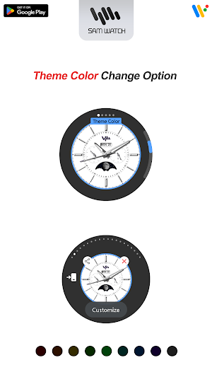 SamWatch Classic White 2023 Screenshot 3