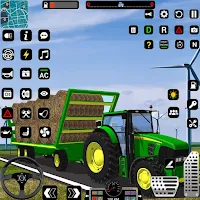 Tractor Trolly Driving Games