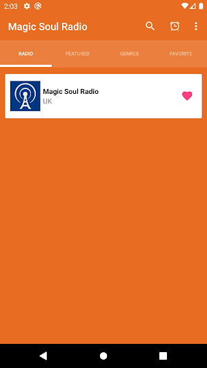 Magic Soul Radio App fm UK Screenshot 0